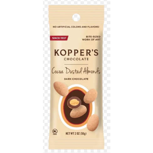 Cocoa Dusted Almonds