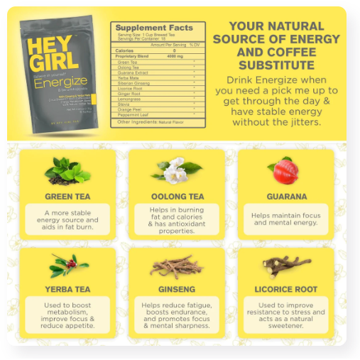 Hey Girl Energize Tea
