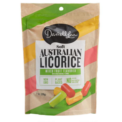 Mixed Fruit Flavor Australian Licorice