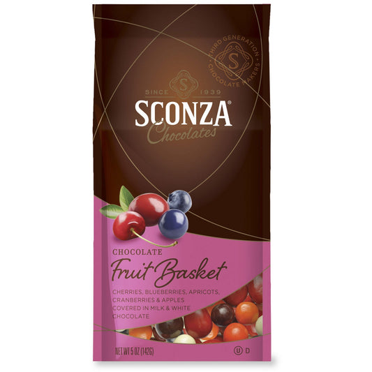 Sconza Chocolate Fruit Basket